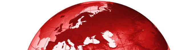 Red World Map